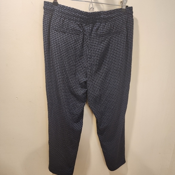 Talbots Women's Drawnstring Casual Navy and white pants size Sp - Picture 4 of 13